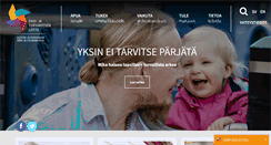 Desktop Screenshot of ensijaturvakotienliitto.fi